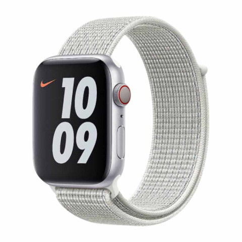 Ремешок Nylon loop на Apple Watch 42/44/45mm White